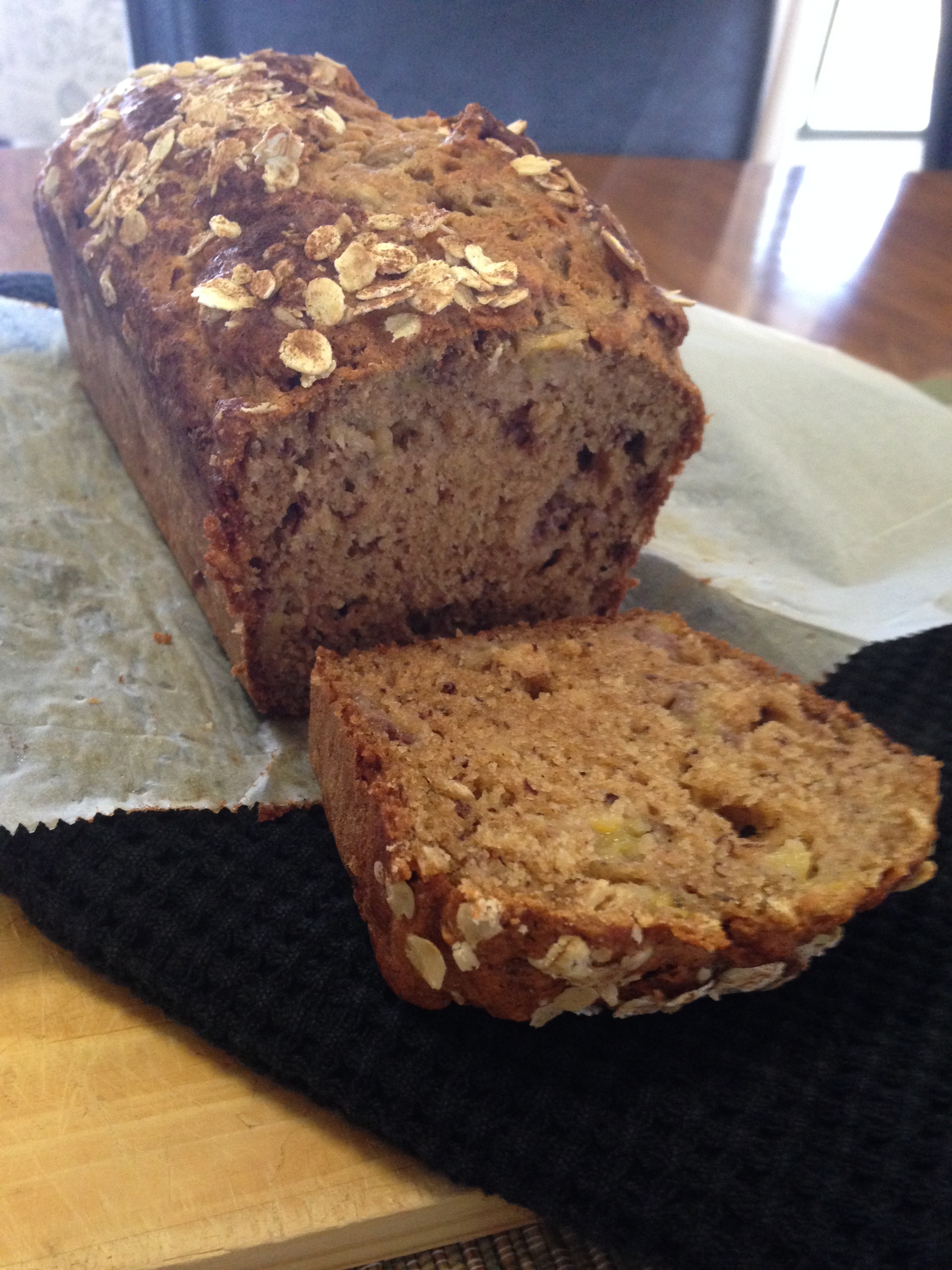 Banana & Oat Bread Back To Food Basics